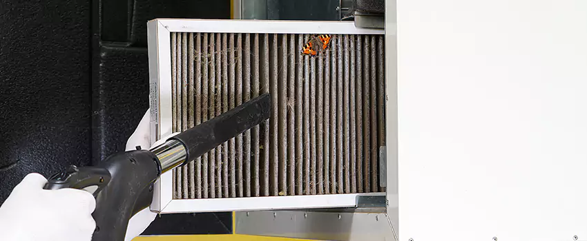 Clogged Air Duct Cleaning Process in The Colony, TX