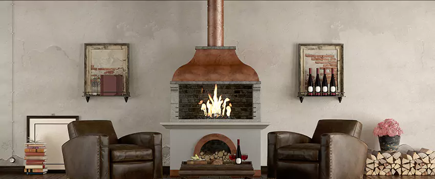 Thelin Hearth Products Providence Pellet Insert Fireplace Installation in The Colony, TX