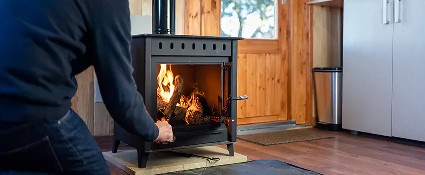 Open Hearth Wood Fireplace Installation in The Colony, TX