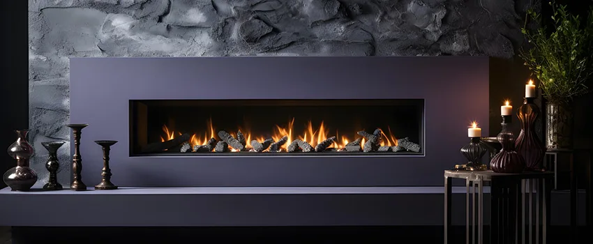 Ember Bed for Ventless Gas Fireplace in The Colony, TX